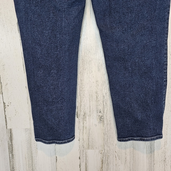 Kancan Jeans for Maurices Women's Size 32 Distressed Frayed Hem Blue Denim Ankle - Picture 8 of 16